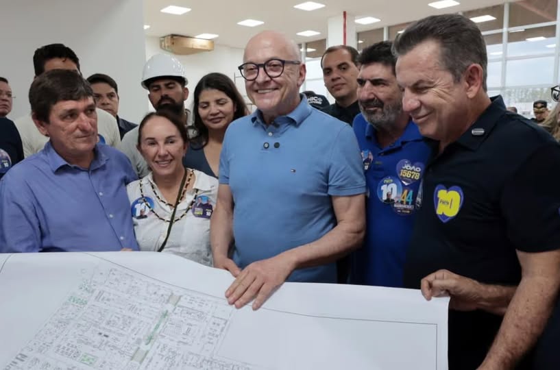 HOSPITAL REGIONAL DE TANGARÁ: Otaviano Pivetta faz vistoria com prefeitos e prevê concluir obra ainda este ano
