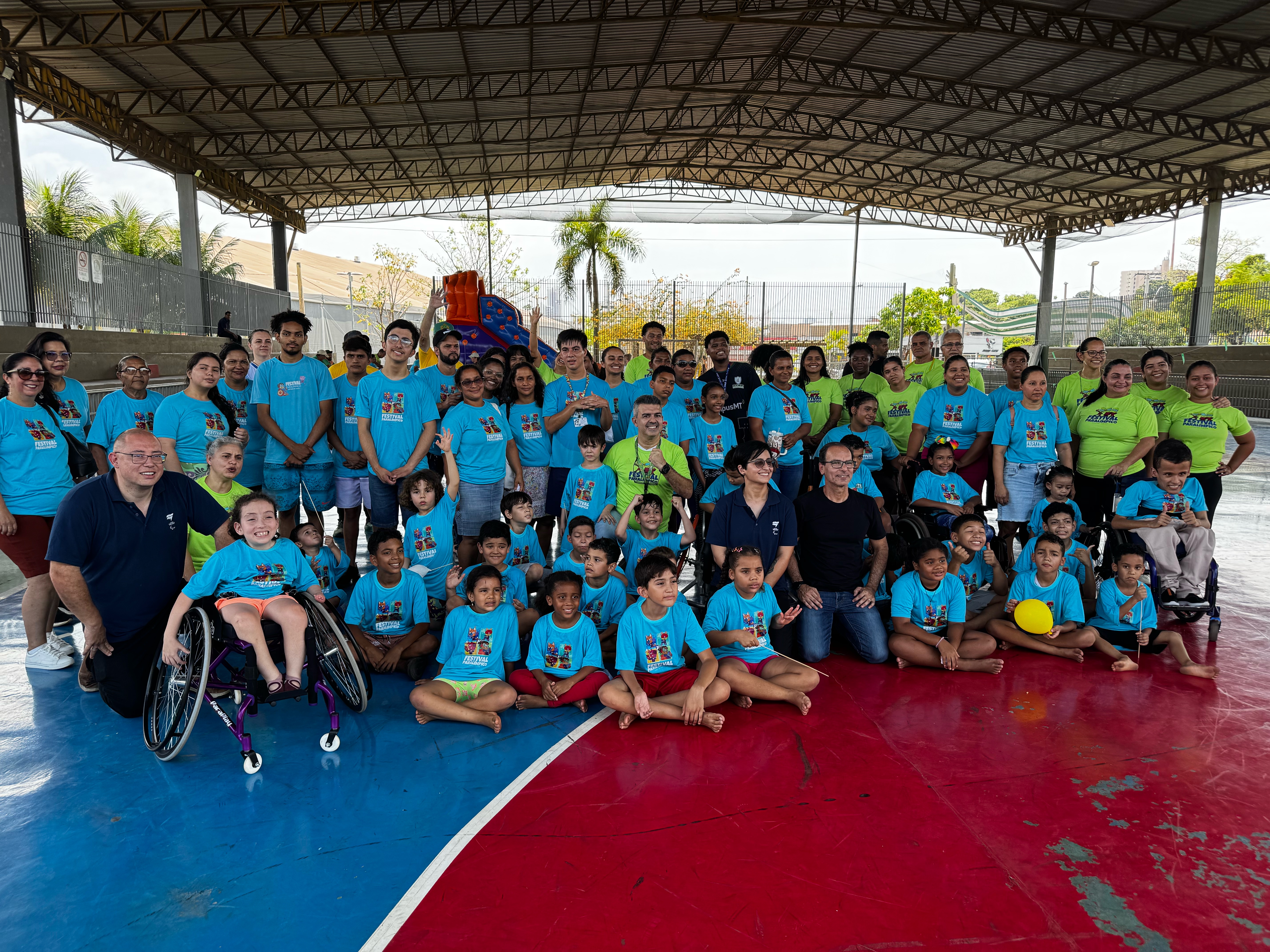 Mais de 200 pessoas vivenciam modalidades adaptadas na 2ª edição do Festival Paralímpico de Cuiabá