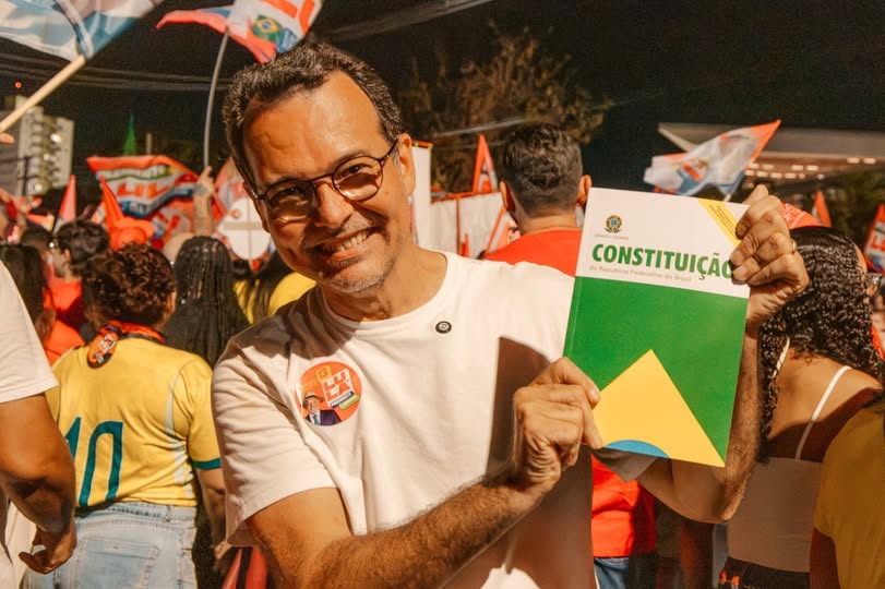 DISPUTA PRESIDENCIAL: Lúdio projeta virada de Lula contra Bolsonaro em ato com 5 mil pessoas em Cuiabá